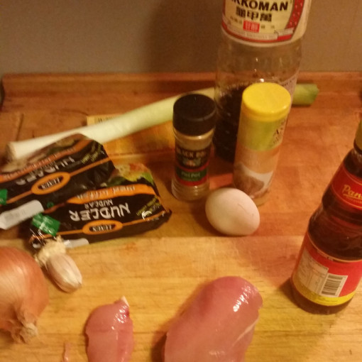 Noodle Soup 1 - Ingredients